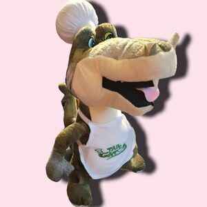 Tail Gator Alligator Crocodile Cooking Chef Sugar Loaf Sports Stuffed Plush